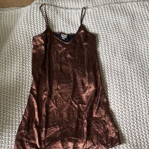 a new day Shimmering Bronze Dress